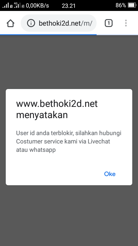 WEBSITE BETHOKI2D PLYAER MENANG AKUN LANGSUNG DI BLOCKIR
